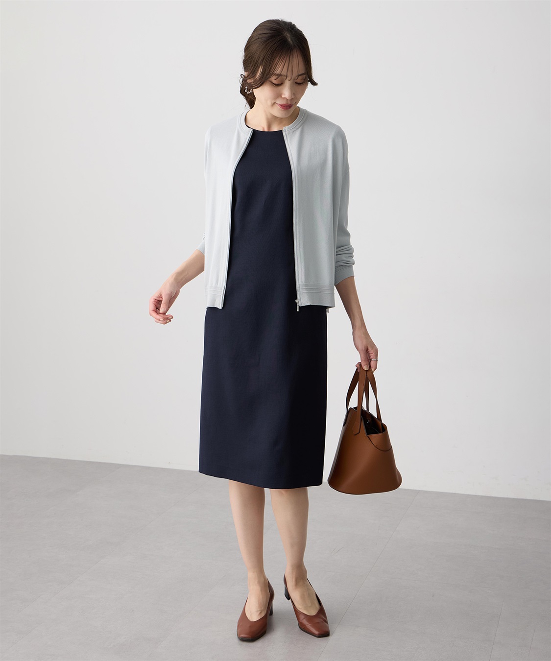 A/C DESIGN BY ALPHA CUBIC ジップアップブルゾン【接触冷感・UVカット・ウォッシャブル・毛玉になりにくい】_sub_19