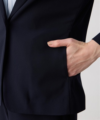 A/C DESIGN BY ALPHA CUBIC ストレッチジョーゼットテーラードジャケット【接触冷感・UVカット・吸水速乾・セットアップ対応】_subthumb_28