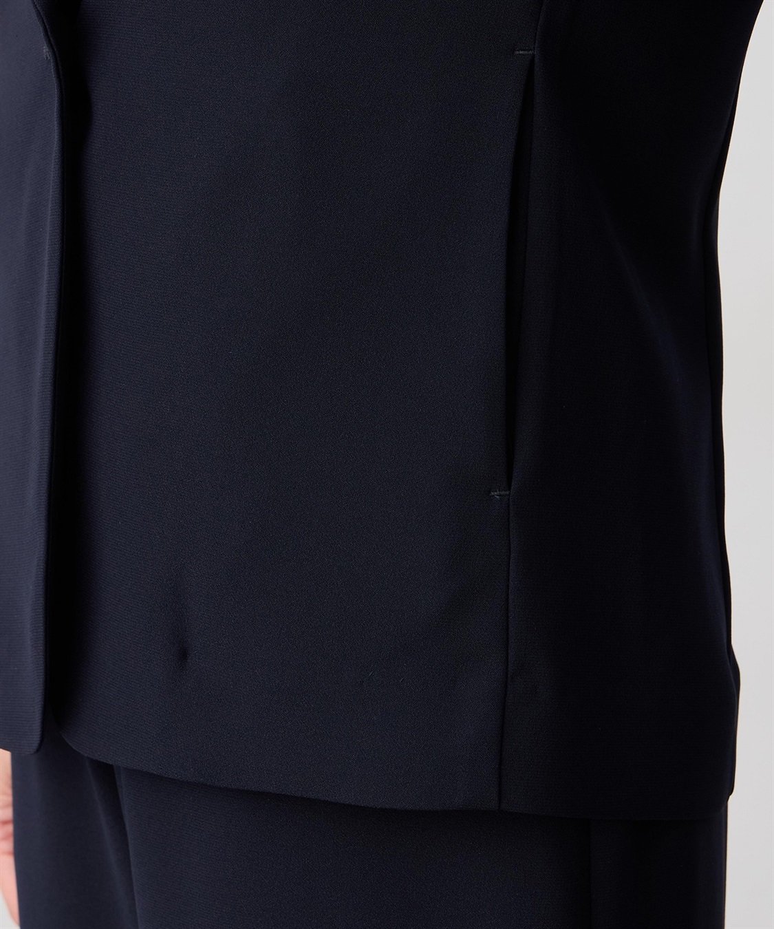 A/C DESIGN BY ALPHA CUBIC ストレッチジョーゼットテーラードジャケット【接触冷感・UVカット・吸水速乾・セットアップ対応】_sub_29