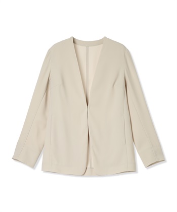 A/C DESIGN BY ALPHA CUBIC ストレッチジョーゼットカラーレスジャケット【接触冷感・UVカット・吸水速乾・セットアップ対応】_subthumb_21