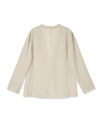 A/C DESIGN BY ALPHA CUBIC ストレッチジョーゼットカラーレスジャケット【接触冷感・UVカット・吸水速乾・セットアップ対応】_subthumb_22