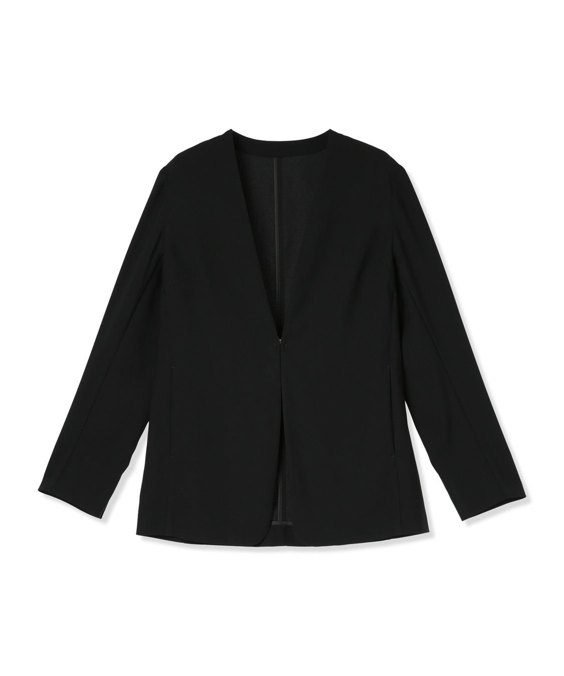 A/C DESIGN BY ALPHA CUBIC ストレッチジョーゼットカラーレスジャケット【接触冷感・UVカット・吸水速乾・セットアップ対応】_sub_29