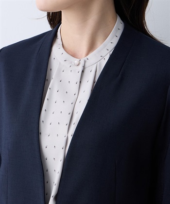 A/C DESIGN BY ALPHA CUBIC リネンライクカラーレスジャケット【セットアップ対応】_subthumb_18