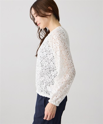 A/C DESIGN BY ALPHA CUBIC レースシアーブルゾン_subthumb_2