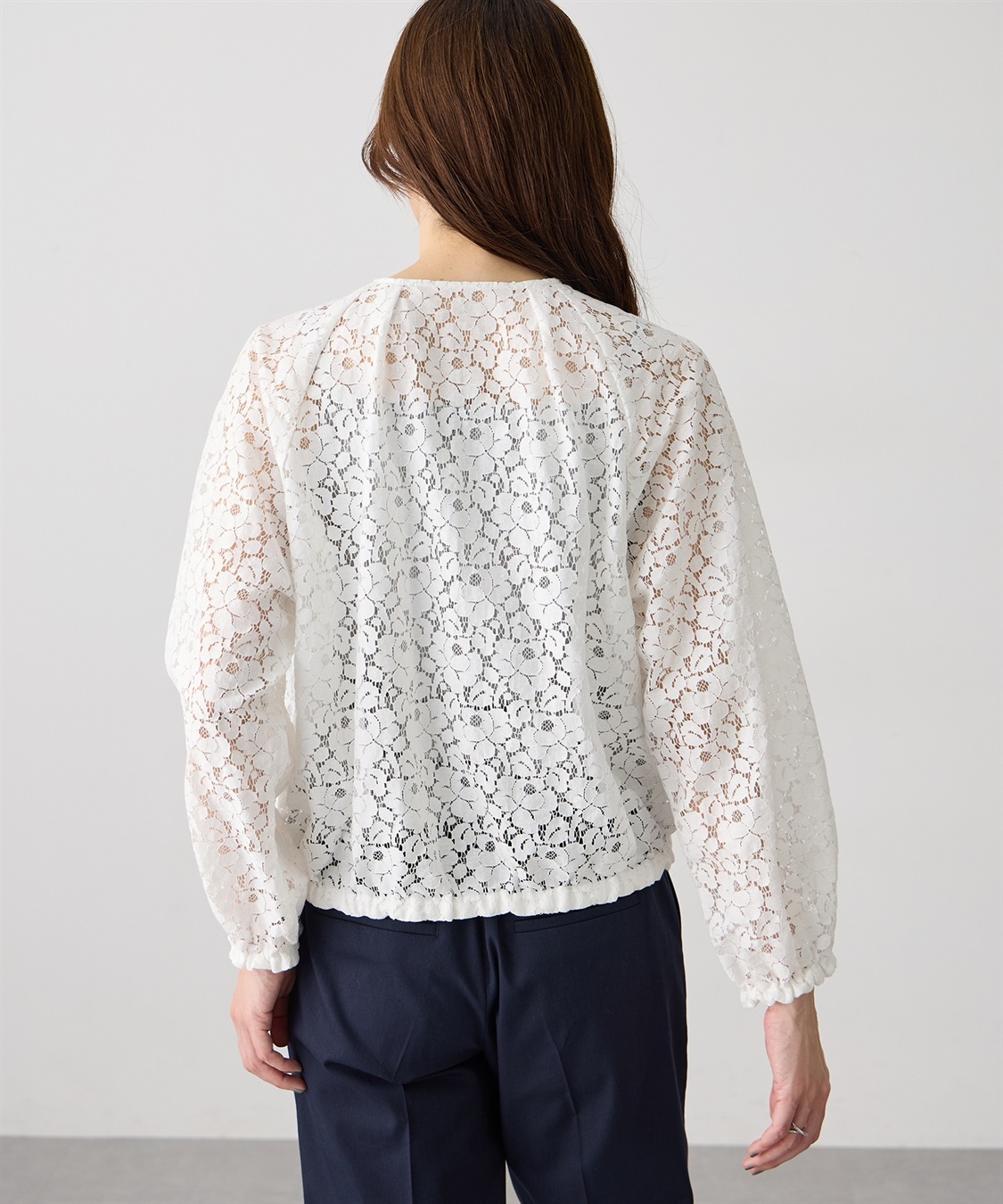 A/C DESIGN BY ALPHA CUBIC レースシアーブルゾン_sub_3