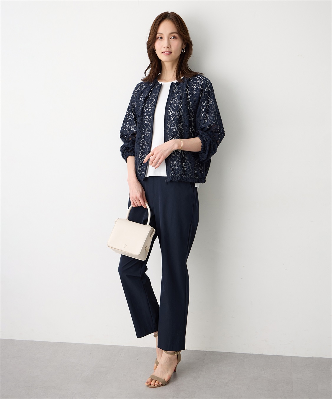 A/C DESIGN BY ALPHA CUBIC レースシアーブルゾン_sub_11