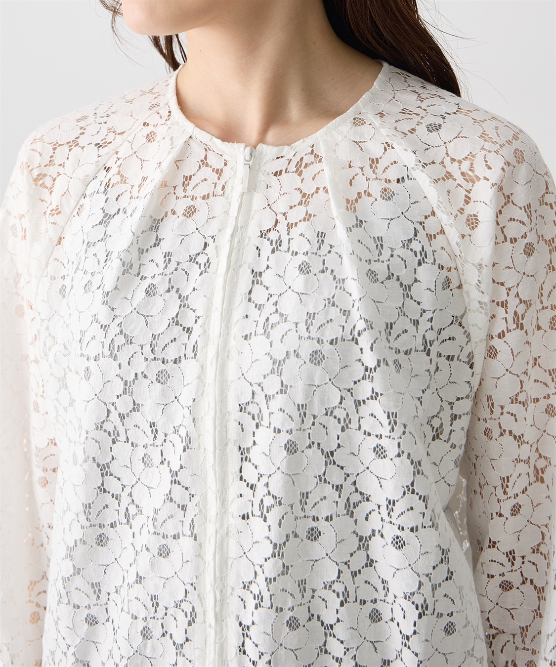 A/C DESIGN BY ALPHA CUBIC レースシアーブルゾン_sub_15