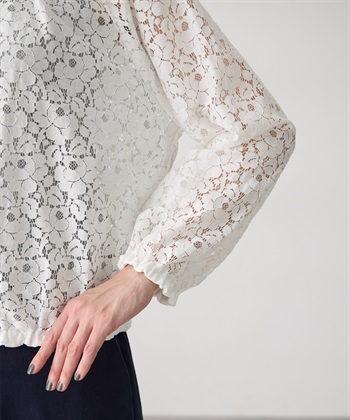 A/C DESIGN BY ALPHA CUBIC レースシアーブルゾン_subthumb_16