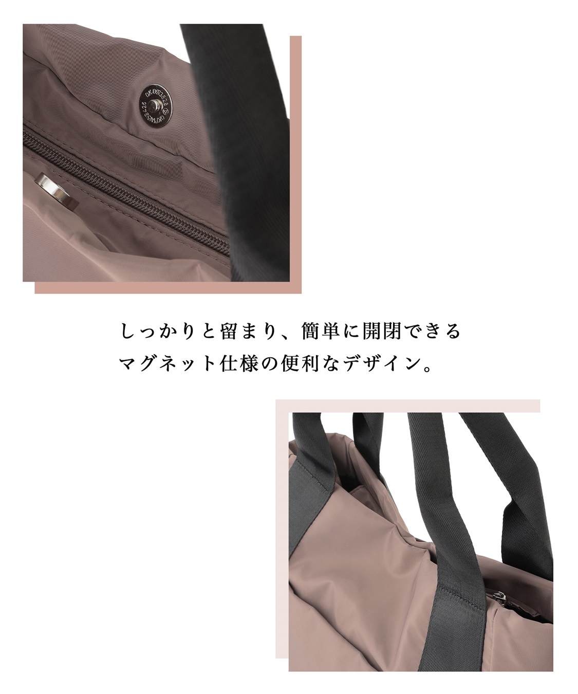 A/C DESIGN BY ALPHA CUBIC 軽量A4トートバッグ 【A4・ノートパソコン・タブレット収納可能】_sub_5