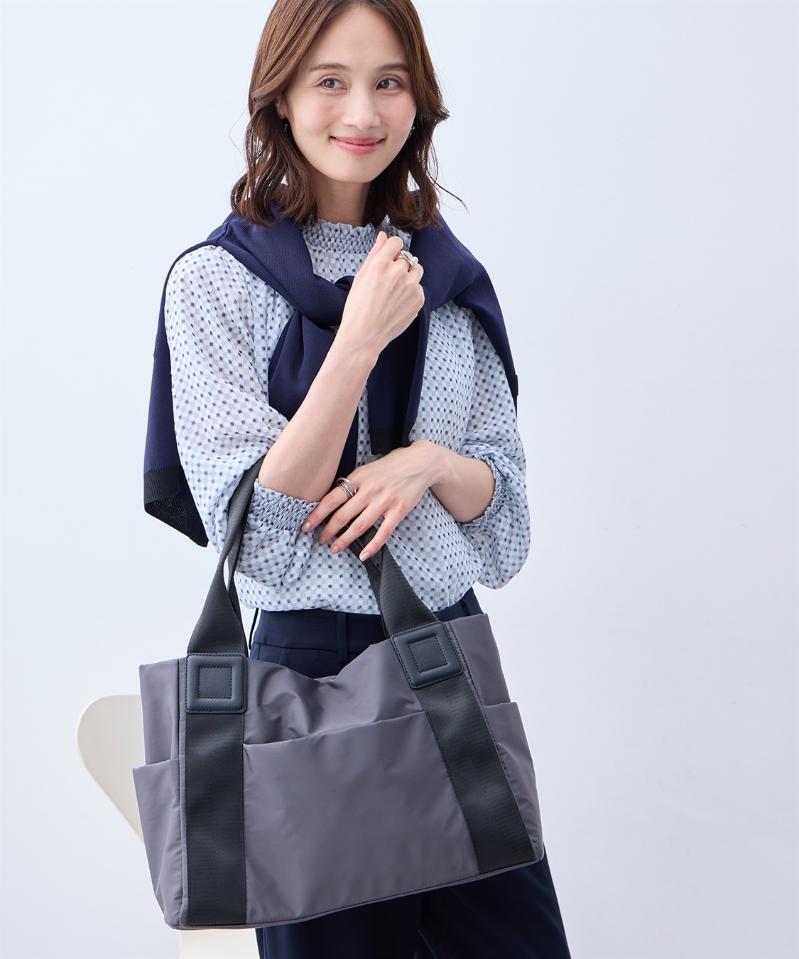 A/C DESIGN BY ALPHA CUBIC 軽量A4トートバッグ 【A4・ノートパソコン・タブレット収納可能】_sub_7