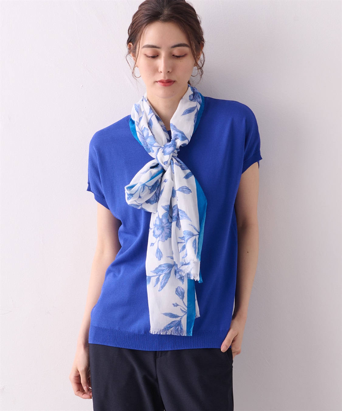 A/C DESIGN BY ALPHA CUBIC プリントスカーフ_sub_4