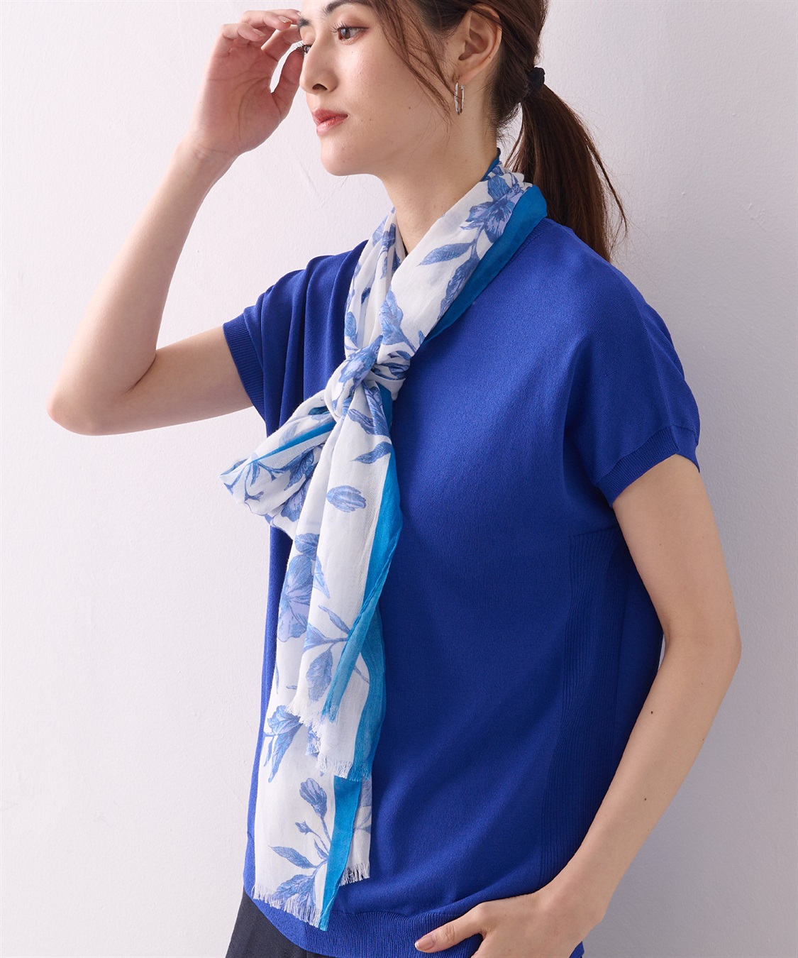 A/C DESIGN BY ALPHA CUBIC プリントスカーフ_sub_11