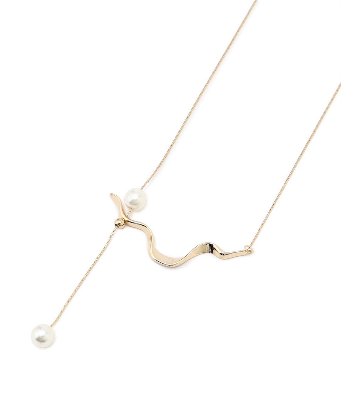 A/C DESIGN BY ALPHA CUBIC パールロングネックレス_sub_1