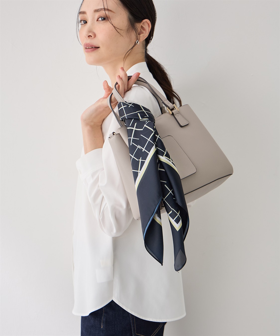 A/C DESIGN BY ALPHA CUBIC プリントスカーフ_sub_8