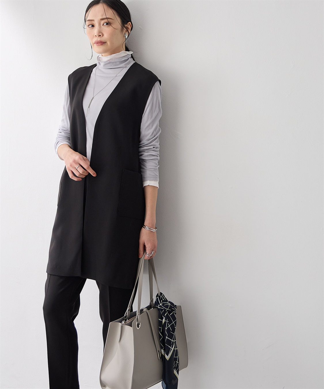 A/C DESIGN BY ALPHA CUBIC プリントスカーフ_sub_11