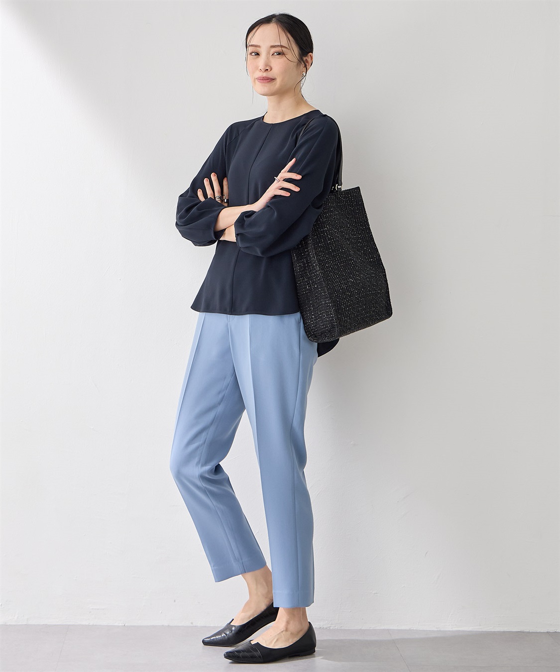 A/C DESIGN BY ALPHA CUBIC ツイードバッグ【A4対応】_sub_14