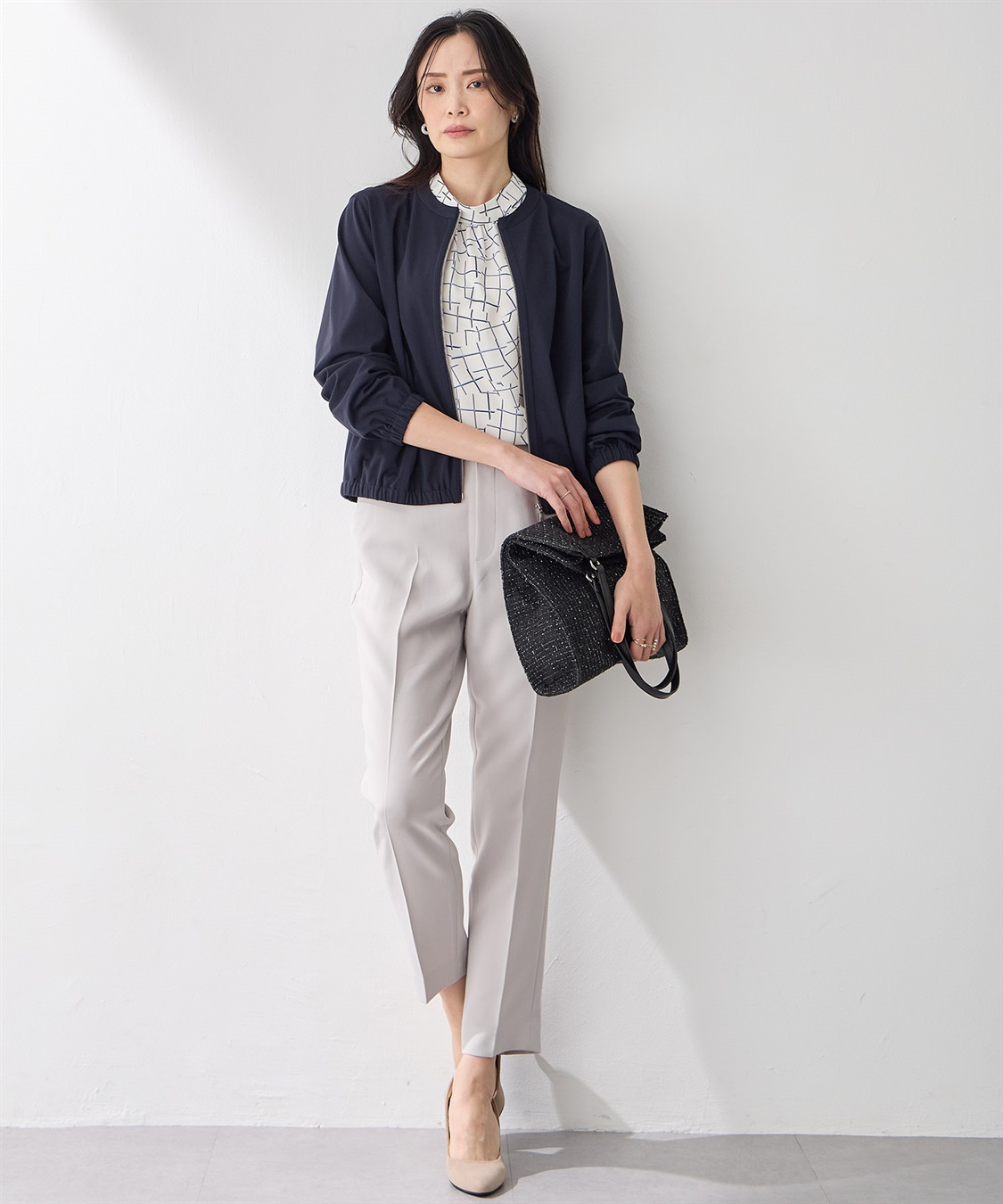 A/C DESIGN BY ALPHA CUBIC ツイードバッグ【A4対応】_sub_16