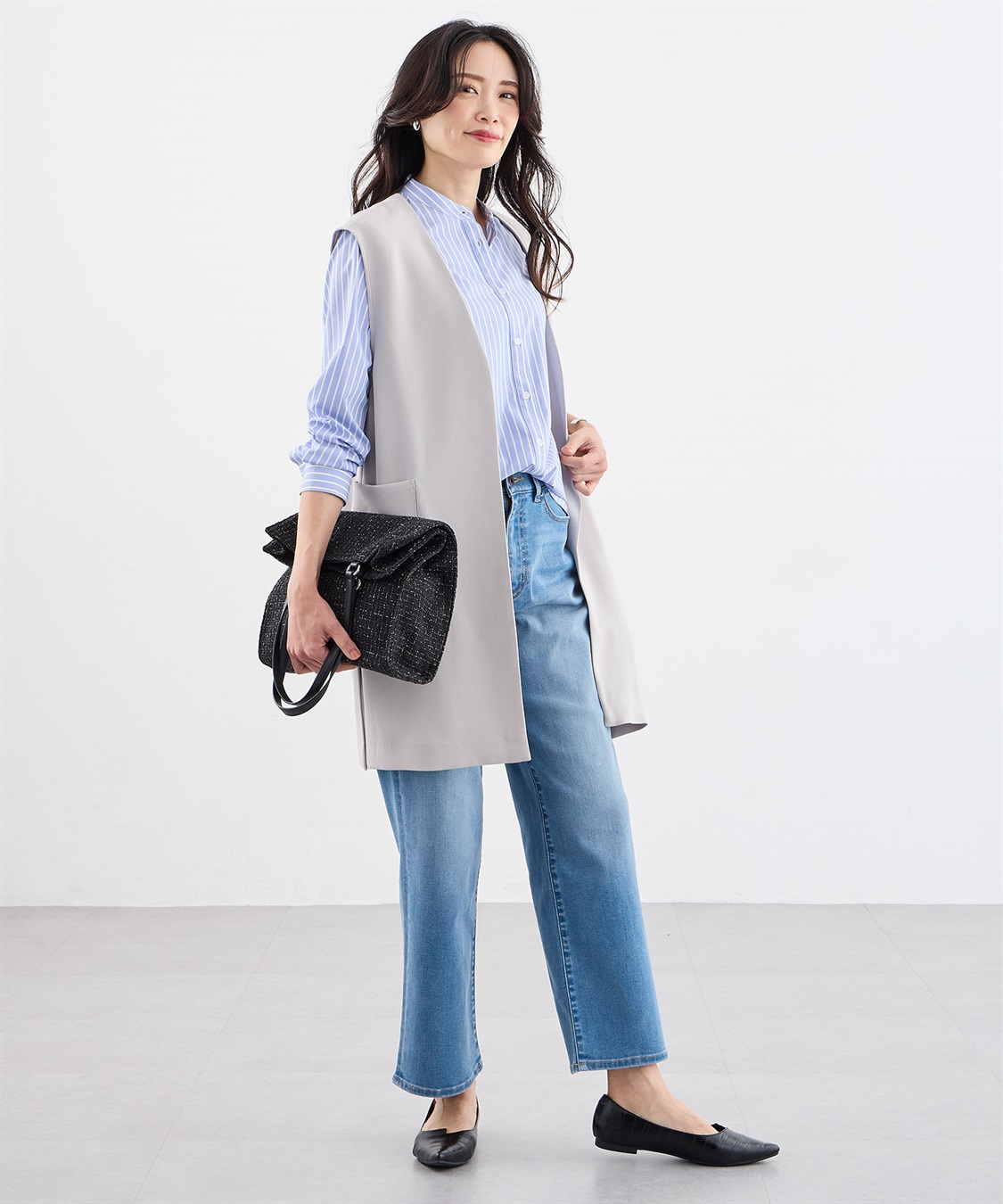 A/C DESIGN BY ALPHA CUBIC ツイードバッグ【A4対応】_sub_17