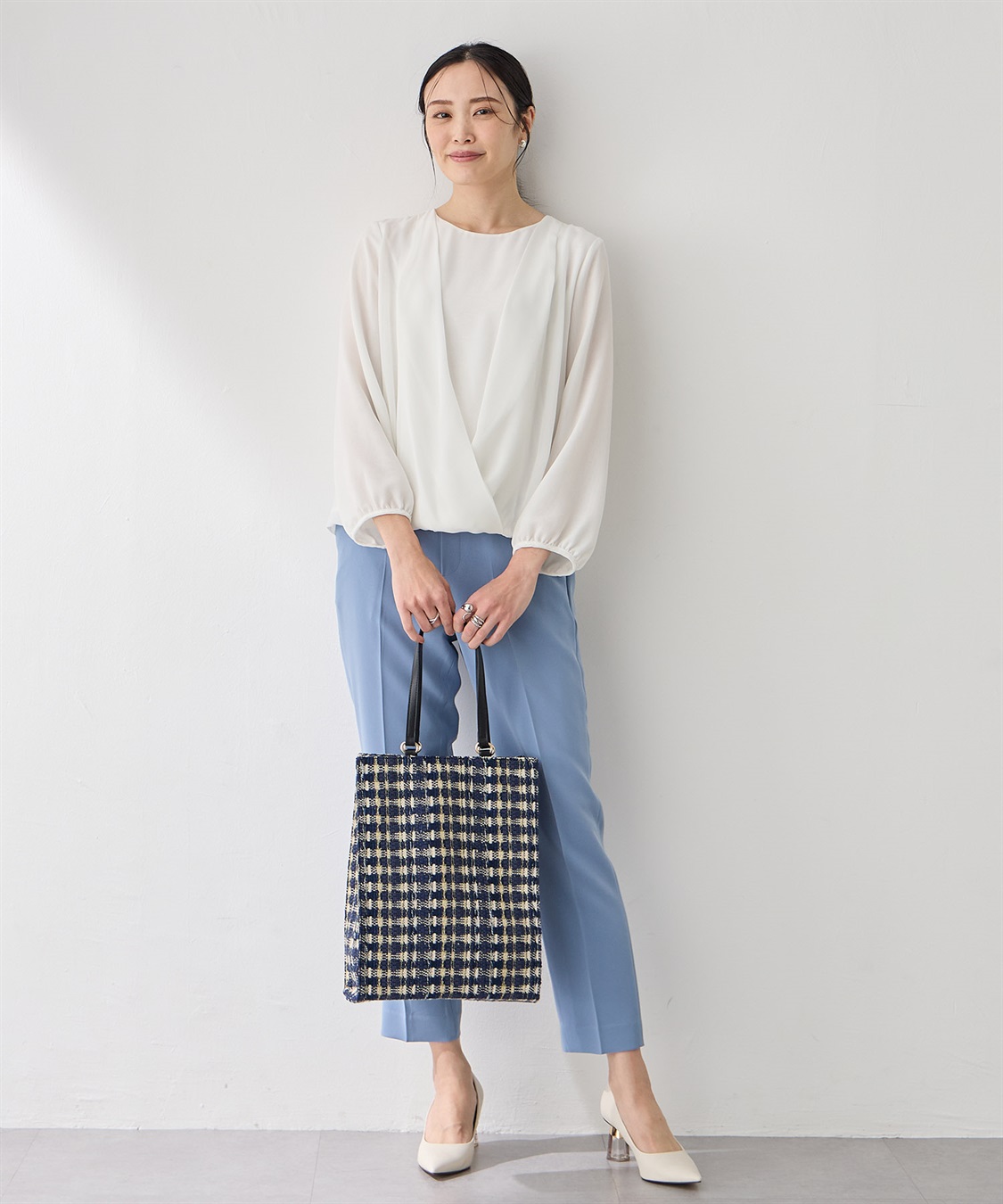 A/C DESIGN BY ALPHA CUBIC ツイードバッグ【A4対応】_sub_18