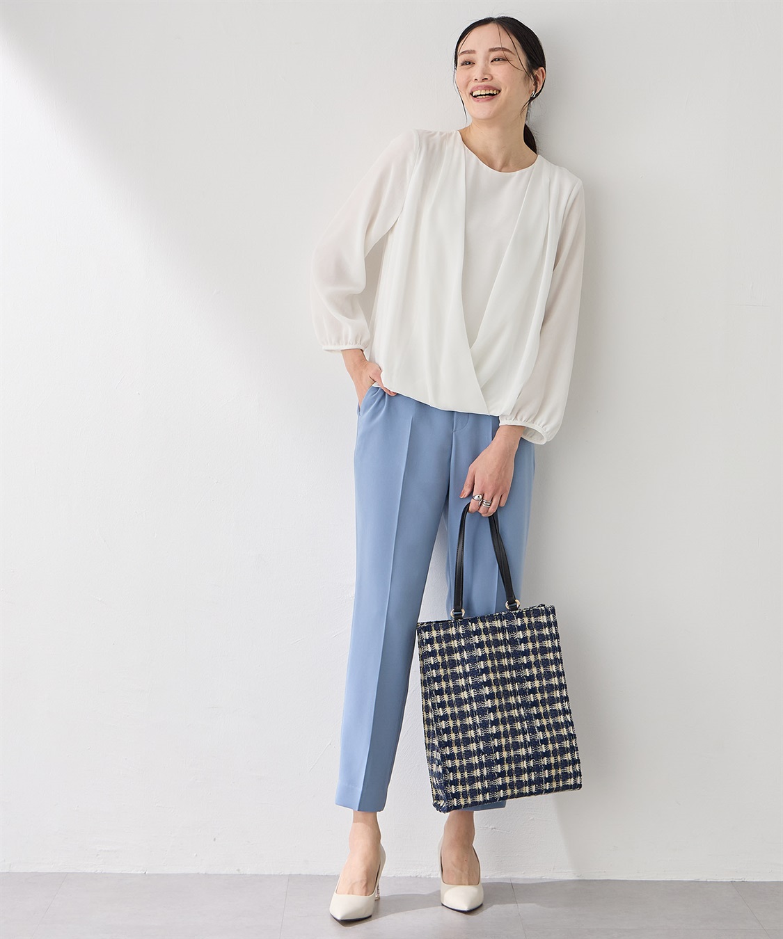 A/C DESIGN BY ALPHA CUBIC ツイードバッグ【A4対応】_sub_19