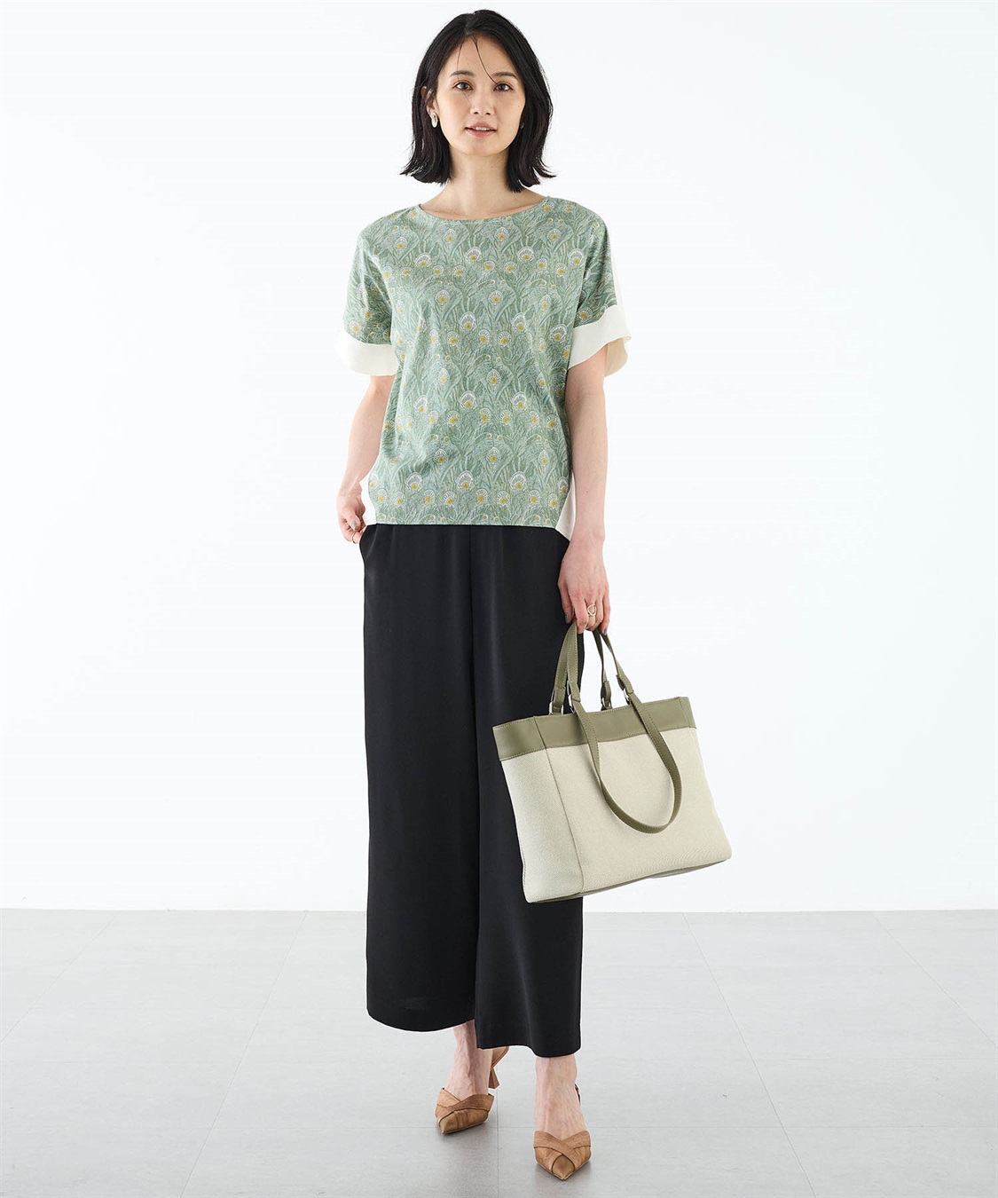 A/C DESIGN BY ALPHA CUBIC 合皮×キャンバスバッグ【A4対応・2WAY】_sub_4