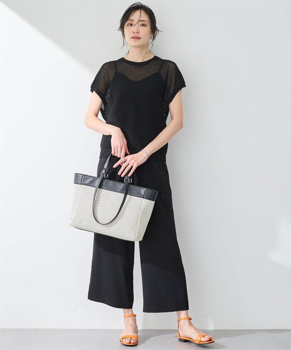 A/C DESIGN BY ALPHA CUBIC 合皮×キャンバスバッグ【A4対応・2WAY】_sub_8