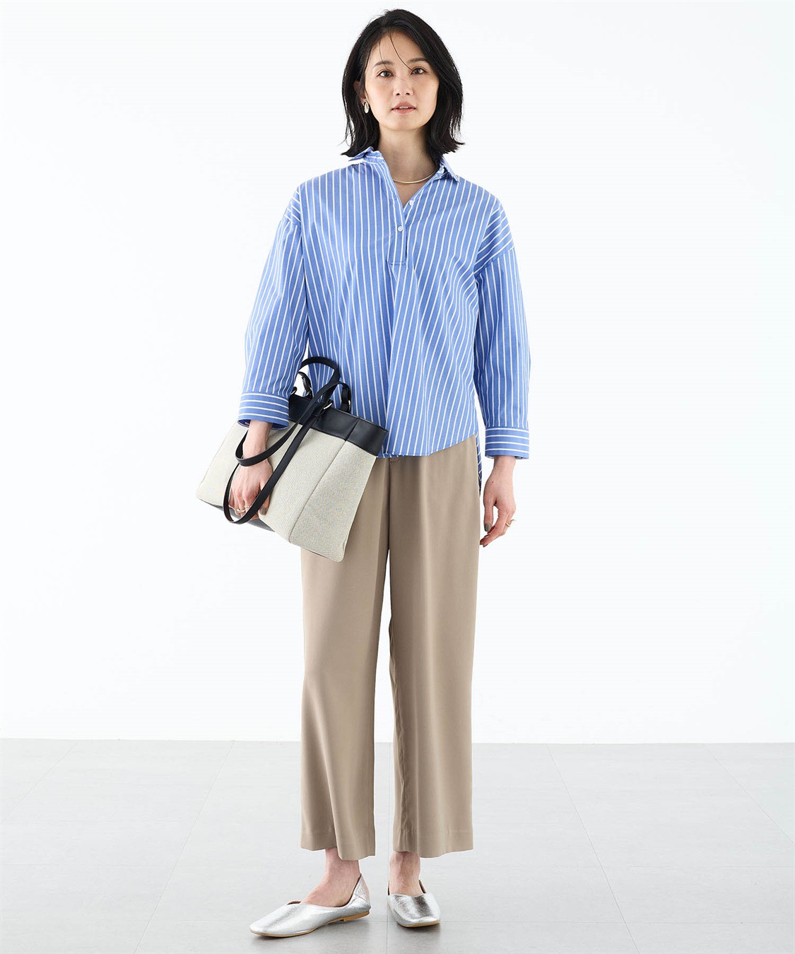 A/C DESIGN BY ALPHA CUBIC 合皮×キャンバスバッグ【A4対応・2WAY】_sub_10