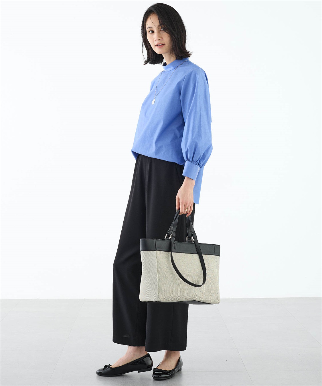 A/C DESIGN BY ALPHA CUBIC 合皮×キャンバスバッグ【A4対応・2WAY】_sub_11