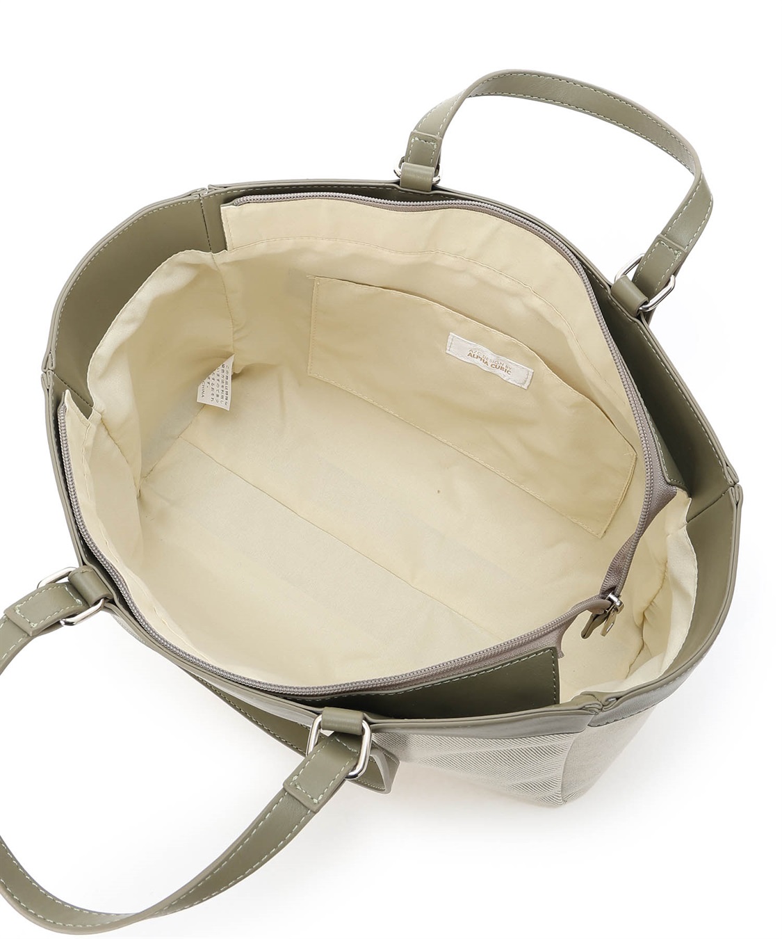 A/C DESIGN BY ALPHA CUBIC 合皮×キャンバスバッグ【A4対応・2WAY】_sub_17