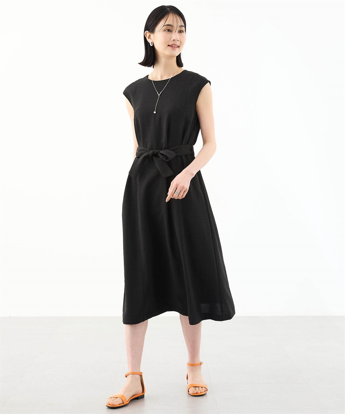 A/C DESIGN BY ALPHA CUBIC Vモチーフビジューネックレス_sub_9