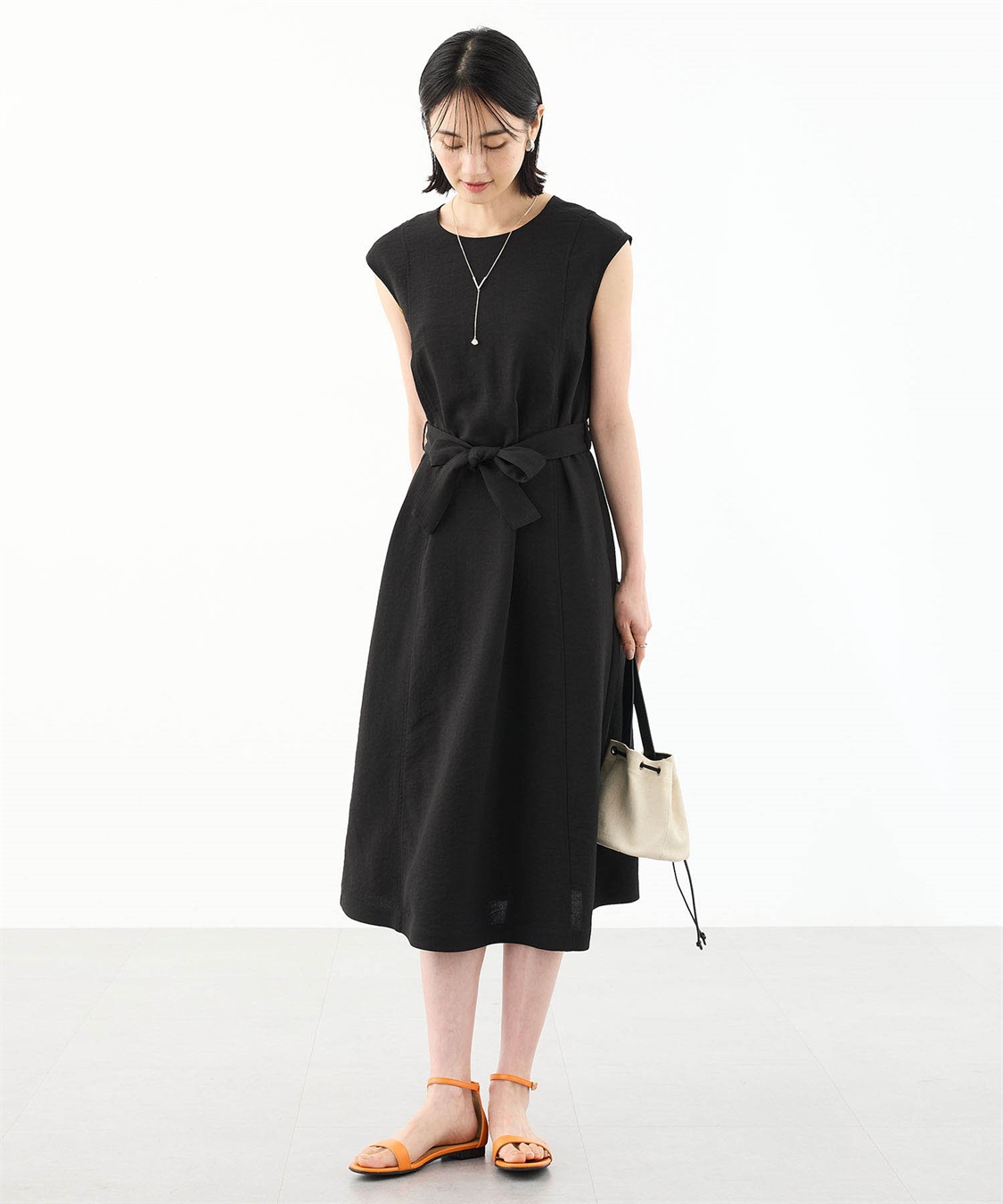 A/C DESIGN BY ALPHA CUBIC Vモチーフビジューネックレス_sub_10