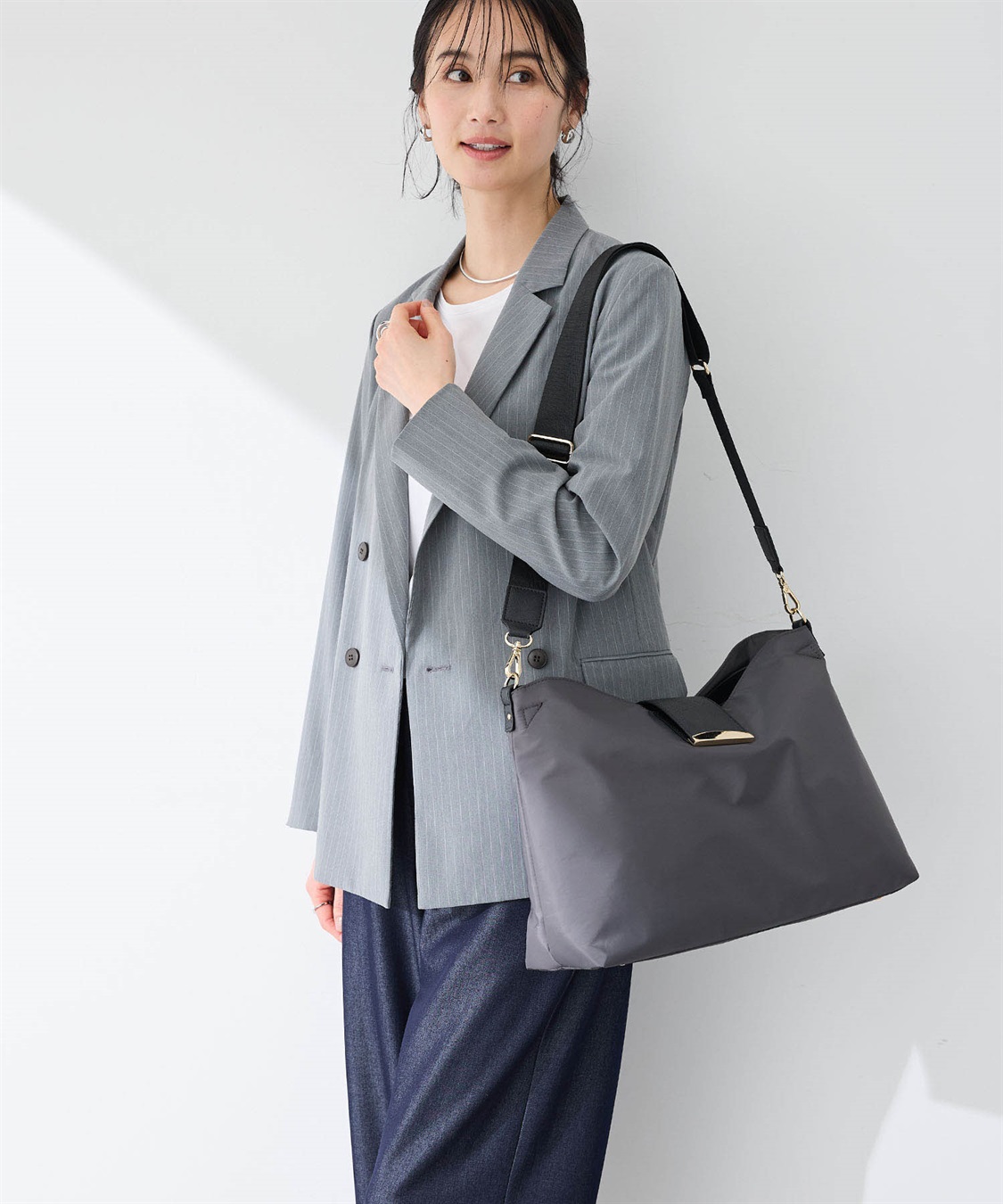 軽量2WAYトートバッグ A/C DESIGN BY ALPHA CUBIC｜クロスプラス公式