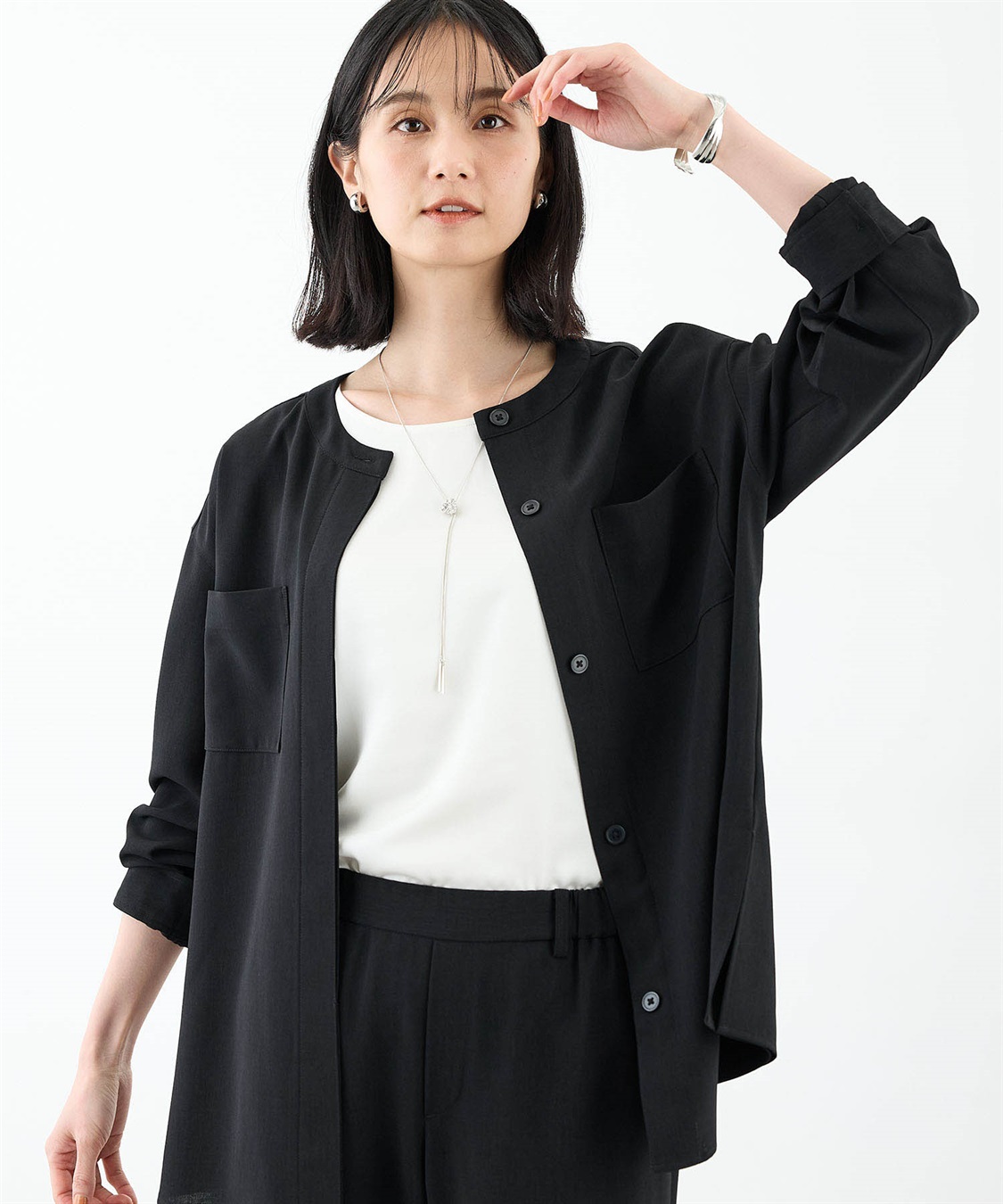 A/C DESIGN BY ALPHA CUBIC ビジュースライドネックレス_sub_2