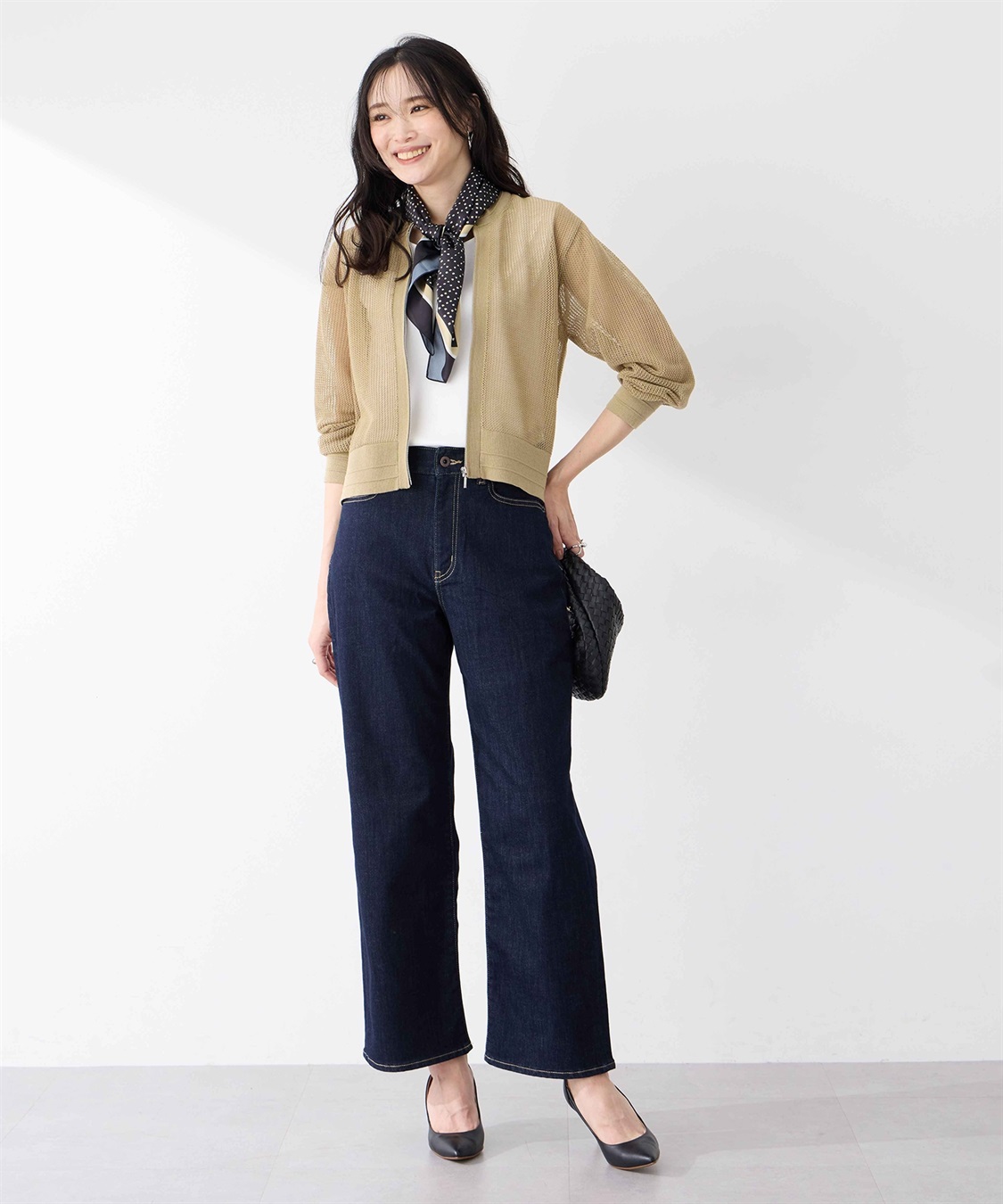 A/C DESIGN BY ALPHA CUBIC アルコラージュプリントスカーフ_sub_7