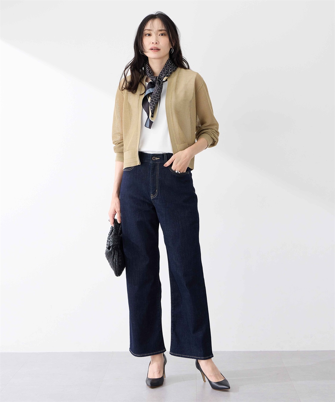 A/C DESIGN BY ALPHA CUBIC アルコラージュプリントスカーフ_sub_8