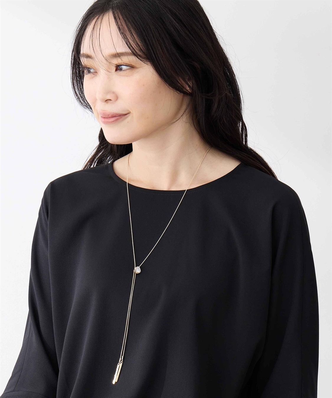 A/C DESIGN BY ALPHA CUBIC ロングネックレス_sub_1