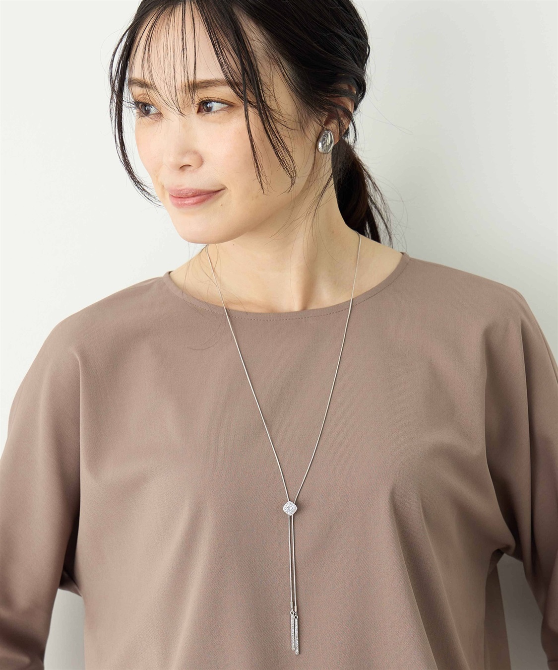 A/C DESIGN BY ALPHA CUBIC ロングネックレス_sub_2