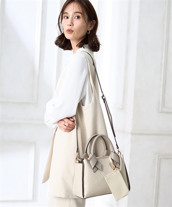 A/C DESIGN BY ALPHA CUBIC バイカラーバッグ_subthumb_1