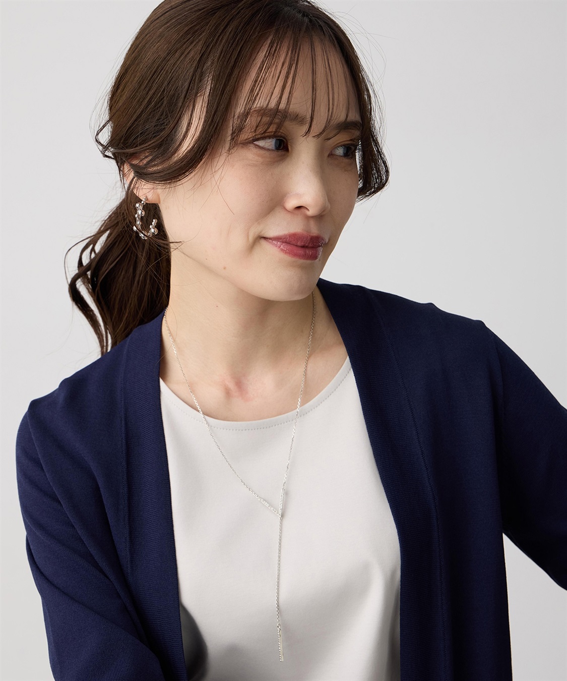 A/C DESIGN BY ALPHA CUBIC Ｖモチーフネックレス_sub_4