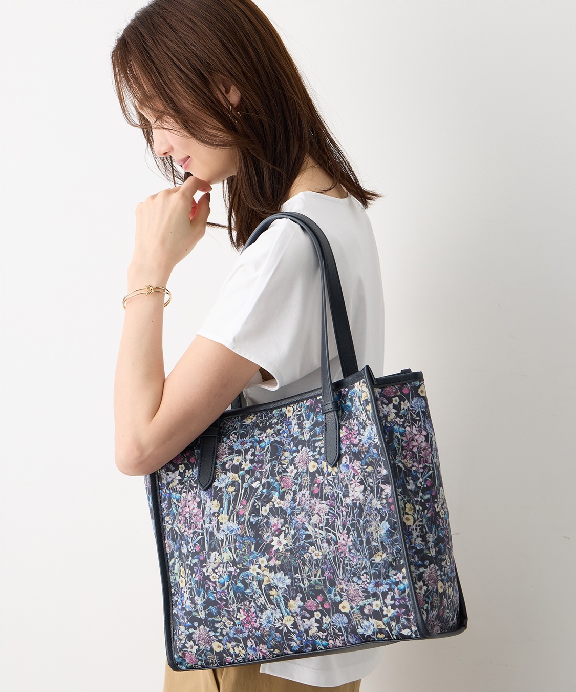 A/C DESIGN BY ALPHA CUBIC 【Liberty】リバティプリントトートバッグ_sub_1
