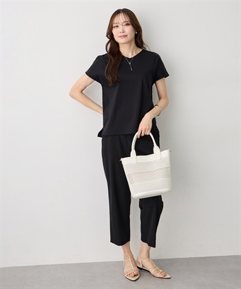 A/C DESIGN BY ALPHA CUBIC パンチング合皮2WAYトートバッグ_subthumb_12