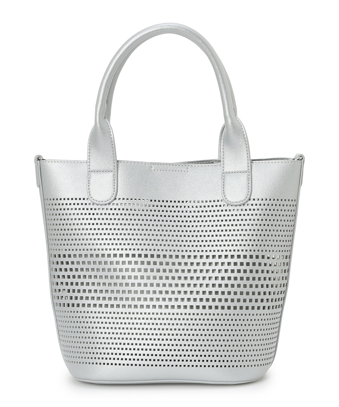 A/C DESIGN BY ALPHA CUBIC パンチング合皮2WAYトートバッグ_sub_13