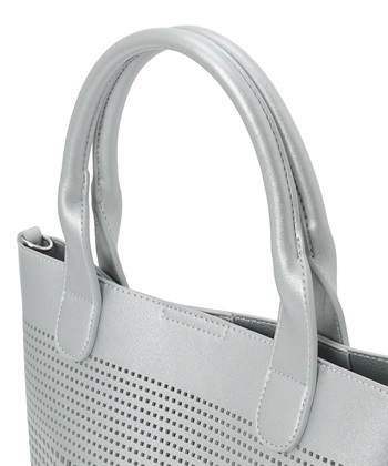 A/C DESIGN BY ALPHA CUBIC パンチング合皮2WAYトートバッグ_subthumb_17