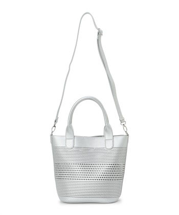 A/C DESIGN BY ALPHA CUBIC パンチング合皮2WAYトートバッグ_subthumb_18