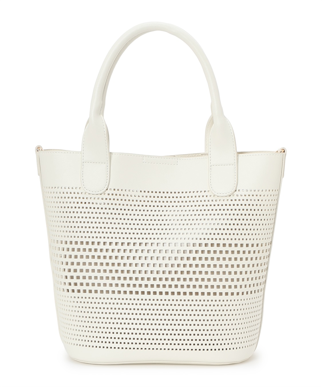 A/C DESIGN BY ALPHA CUBIC パンチング合皮2WAYトートバッグ_sub_24