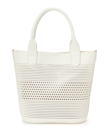 A/C DESIGN BY ALPHA CUBIC パンチング合皮2WAYトートバッグ_subthumb_24