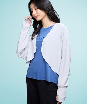 A/C DESIGN BY ALPHA CUBIC クールボレロカーディガン【接触冷感・UVカット】_subthumb_1