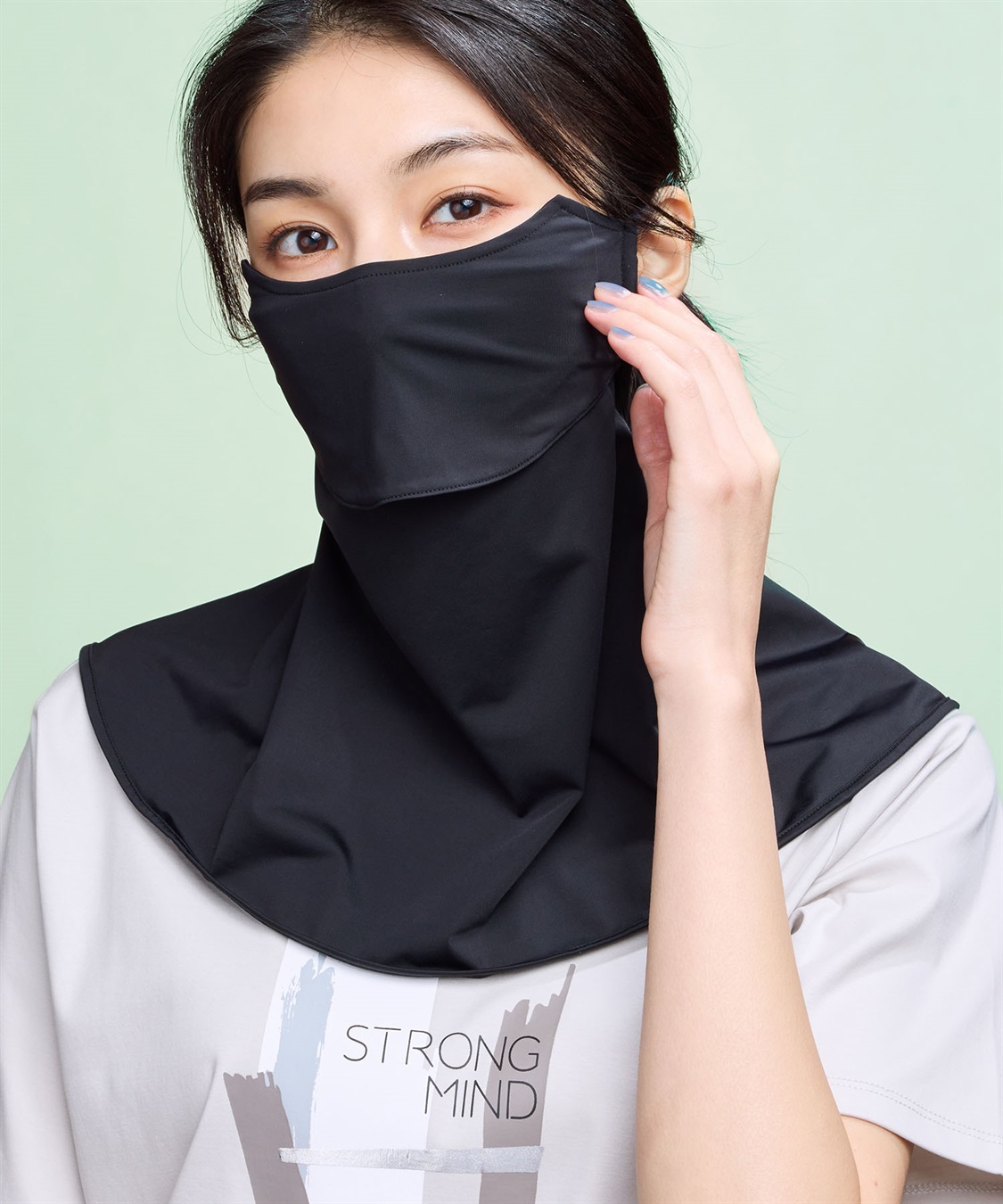 A/C DESIGN BY ALPHA CUBIC フェイスカバーマスク【接触冷感・UVカット】_sub_1