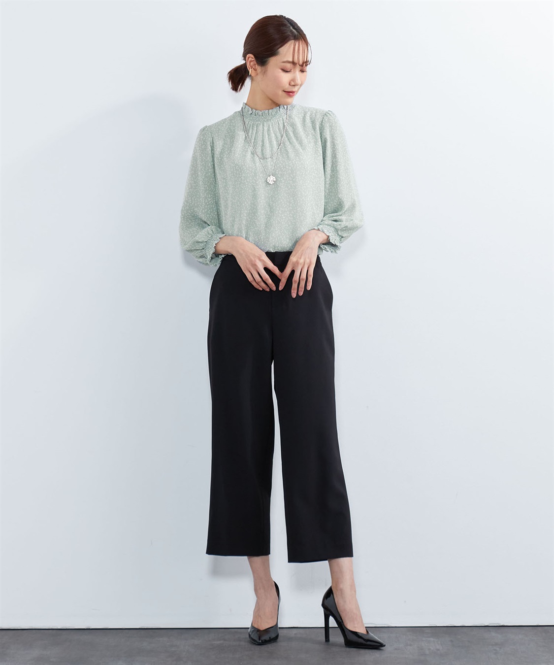 A/C DESIGN BY ALPHA CUBIC コイン付き2連ネックレス_sub_5