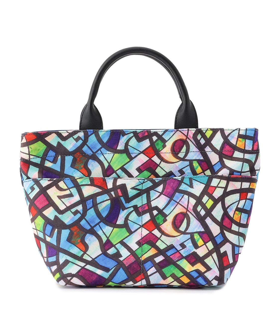 A/C DESIGN BY ALPHA CUBIC 【ヘラルボニー】プリントトートバッグ_sub_2